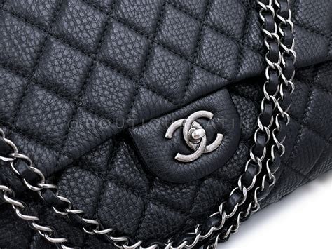 Chanel Airlines Flap Bag Black XL Travel Giant RHW